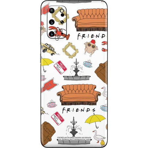 Warner Bros Classic FRIENDS Icons Galaxy S20 Plus Skin